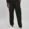 Urban Classics Herren Cargo Hose Mit Tunnelzug Und 6-Pockets Schwarz