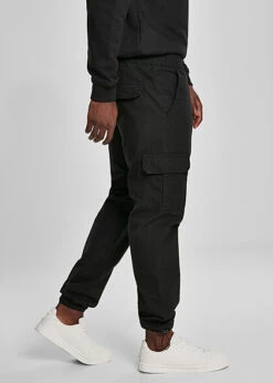 Urban Classics Herren Cargo Hose Mit Tunnelzug Und 6-Pockets Schwarz -Stilreich Geschäft 23010086 2