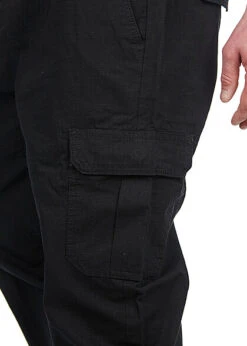 Urban Classics Herren Cargo Hose Mit Tunnelzug Und 6-Pockets Schwarz -Stilreich Geschäft 23010086 4