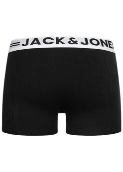 Jack & Jones Jack And Jones Herren NOOS 3-Pack Boxershorts Mit Logo Print Schwarz -Stilreich Geschäft 23030138 3