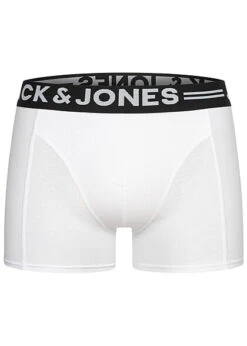 Jack & Jones Jack And Jones Herren NOOS 3-Pack Boxershorts Mit Logo Print Weiss -Stilreich Geschäft 23030139 2