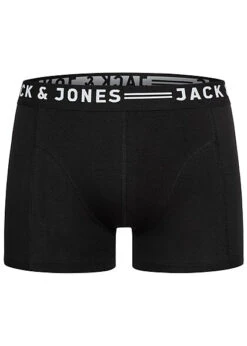 Jack & Jones Jack And Jones Herren NOOS 3-Pack Boxershorts Mit Logo Print Schwarz Weiss -Stilreich Geschäft 23030141 2