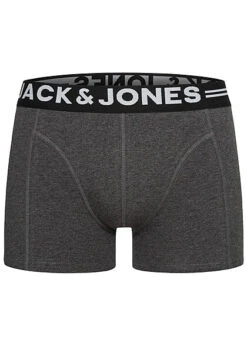 Jack & Jones Jack And Jones Herren NOOS 3-Pack Boxershorts Mit Logo Print Burgundy Mehrfarbig -Stilreich Geschäft 23030142 4
