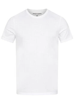 Jack & Jones Jack And Jones Herren NOOS 2-Pack Basic T-Shirt Weiss -Stilreich Geschäft 23030152 2