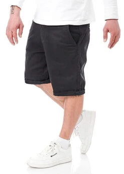 Jack & Jones Jack And Jones Herren Slim Fit Chino Shorts 4-Pockets Schwarz