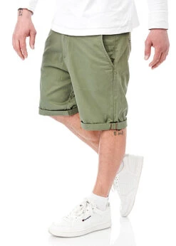 Jack & Jones Jack And Jones Herren Slim Fit Chino Shorts 4-Pockets Deep Lichen Grün