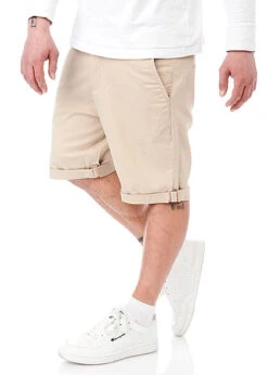 Jack & Jones Jack And Jones Herren Slim Fit Chino Shorts 4-Pockets Oxford Tan Beige