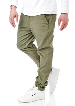 Jack & Jones Jack And Jones Herren NOOS Slim Fit Chino Hose 4-Pockets Dusty Oliv Grün