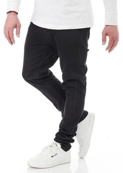 Jack & Jones Jack And Jones Herren NOOS Jeans Hose Mit 5-Pockets Schwarz Denim