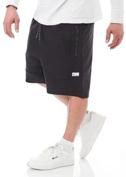 Jack & Jones Jack And Jones Herren Sweat Shorts Mit Zip-Tasche Und Tunnelzug Schwarz
