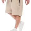 Jack & Jones Jack And Jones Herren Sweat Shorts Mit Zip-Tasche Und Tunnelzug Oxford Tan Beige