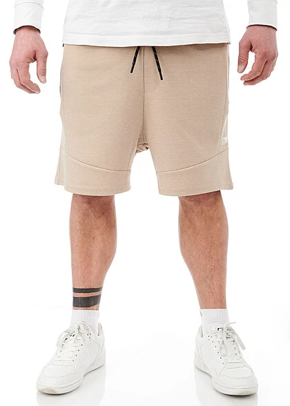 Jack & Jones Jack And Jones Herren Sweat Shorts Mit Zip-Tasche Und Tunnelzug Oxford Tan Beige 2 Jack & Jones Jack And Jones Herren Sweat Shorts Mit Zip-Tasche Und Tunnelzug Oxford Tan Beige – Bild 2