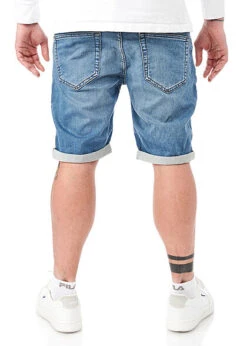 ONLY & SONS Herren NOOS Jeans Shorts Mit 5-Pockets Hell Blau Denim -Stilreich Geschäft 23030230 2