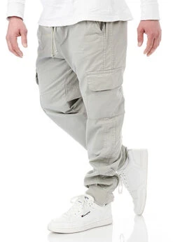 Urban Classics Herren Cargo Jogginghose Mit Tunnelzug Wolf Grau