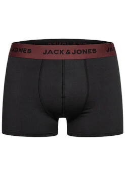 Jack & Jones Jack And Jones Herren 3-Pack Komfort Boxershorts Schwarz Und Mit Blumenprint -Stilreich Geschäft 23030301 3