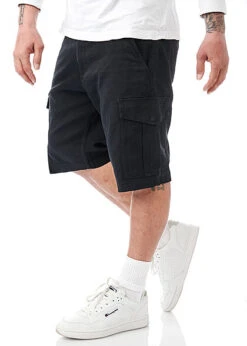 Jack & Jones Jack And Jones Herren Cargo Shorts Mit 6-Pockets Schwarz