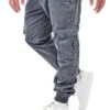 Urban Classics Herren Twill Cargo Jogginghose Darkshadow Grau