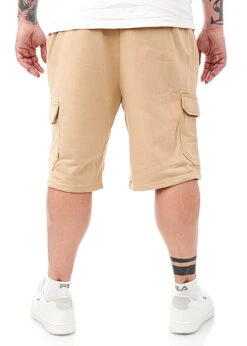 Urban Classics Herren Organic Cargo Sweat Shorts Union Beige -Stilreich Geschäft 23040029 2